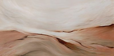 Абстрактная картина в коричневых тонах