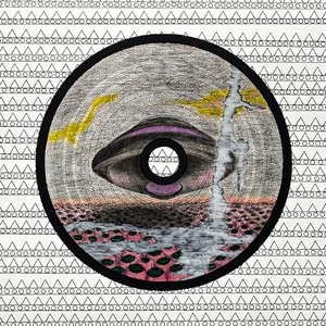 Omen Фантастическая картина с пейзажем Летающий корабль Земля из глаз