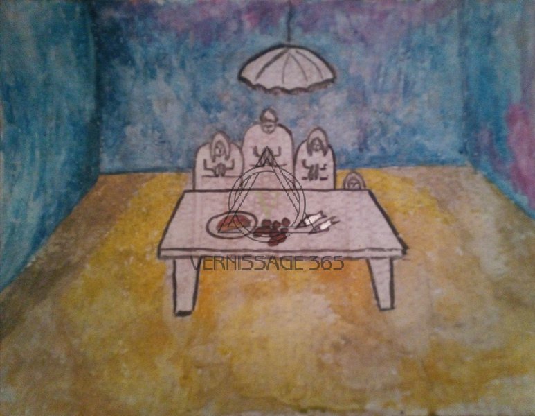 Поклонение бедняков. Трэш-арт