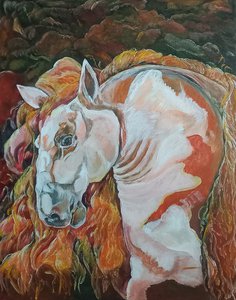 Мимвол Нового года Першерон