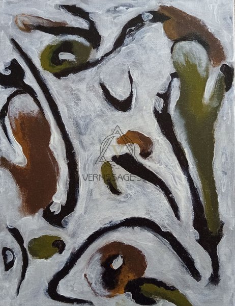 этюд 2(из серии первобытная материя)