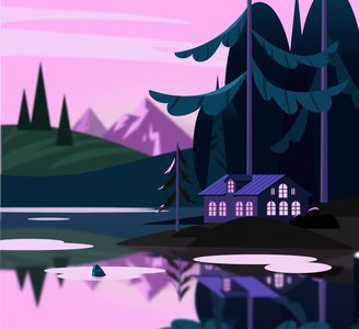 Дом у озера