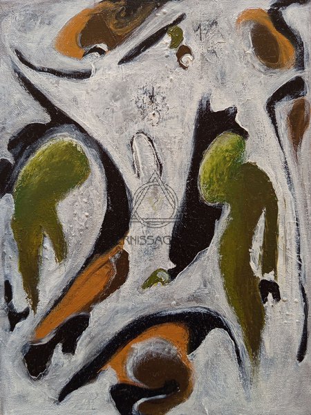 этюд 11 (из серии первобытная материя)