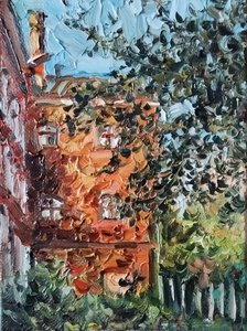 Красный дом в Новоспасском монастыре