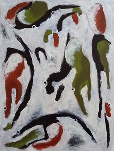 этюд 1( из серии первобытная материя)