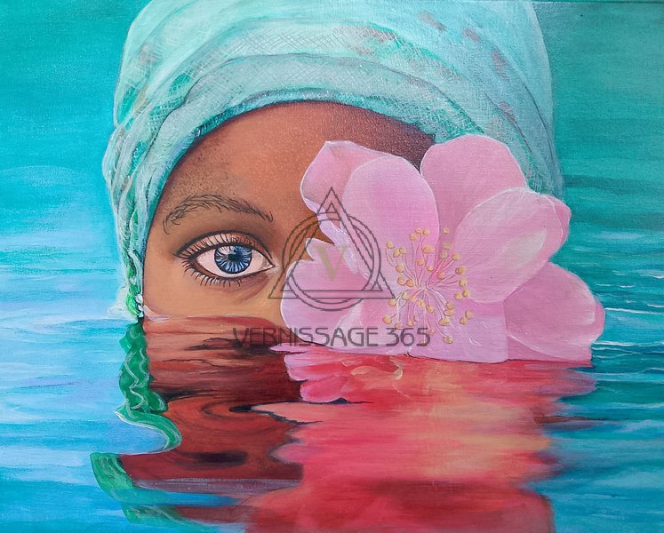 Живой цветок