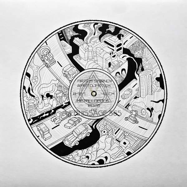 Стальной город’ А2 Промышленность и урбанистика Виниловая пластинка