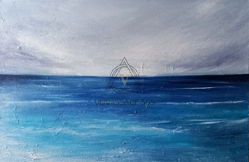 Картина море Погружение в морскую даль