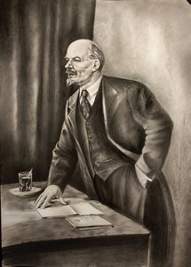 Портрет В. И. Ленин