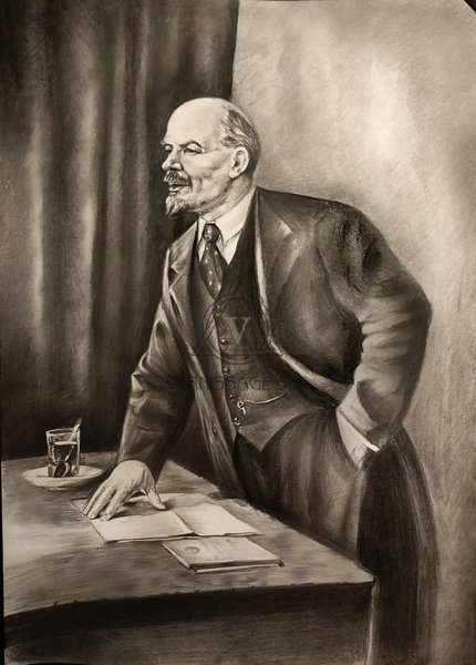 Портрет В. И. Ленин