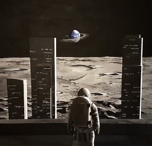 Небоскребы на Луне