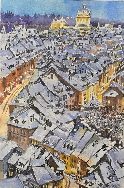 Зимняя Прага