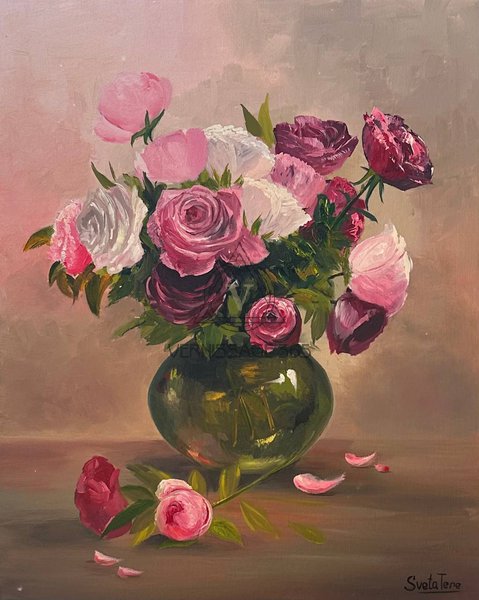 Цветы в вазе