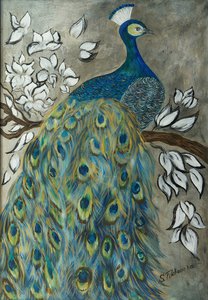 Абстракция "Павлин"