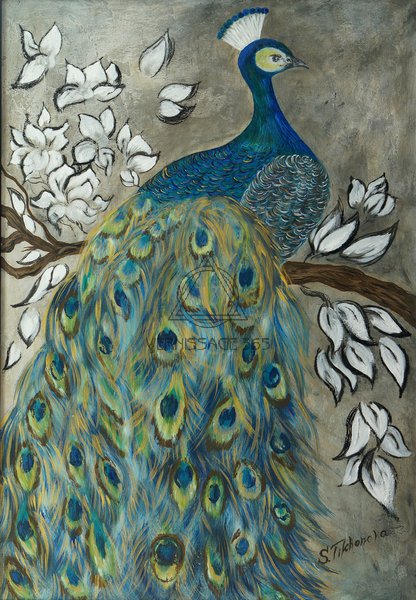 Абстракция "Павлин"