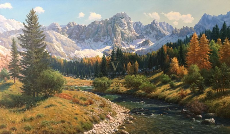 горная речка