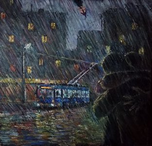 Ночной дождь