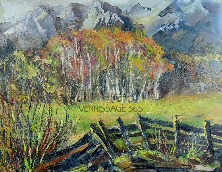 Весна в деревне