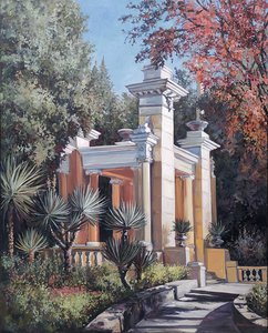 Мавританская беседка. Дендрарий г. Сочи.