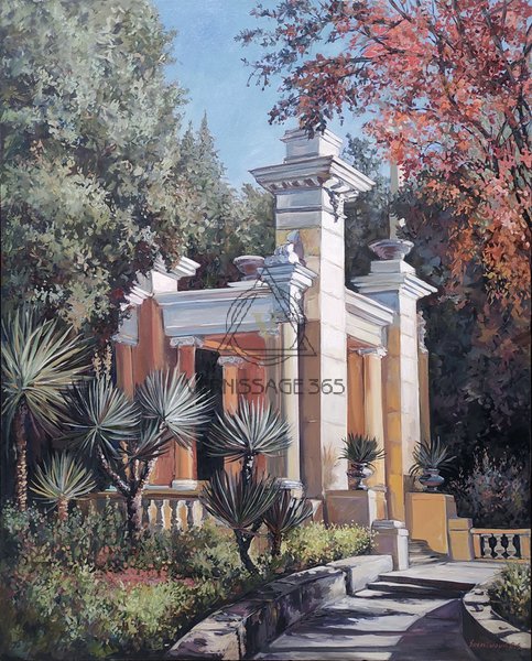 Мавританская беседка. Дендрарий г. Сочи.