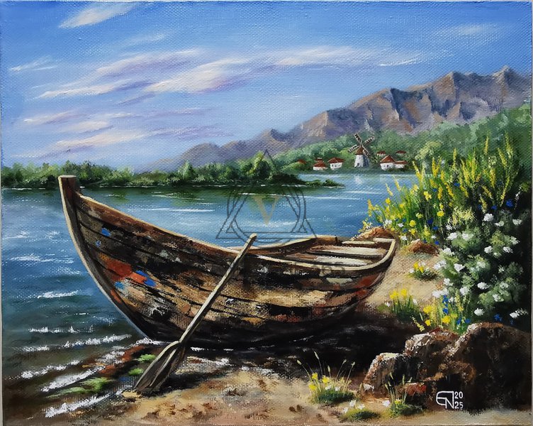 Старая лодка