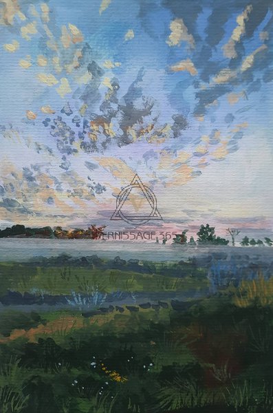 Утро в дымке