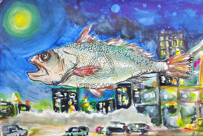 Полет над городом