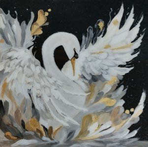 Белый лебедь