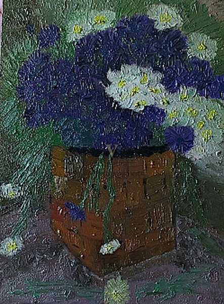 Корзина с цветами