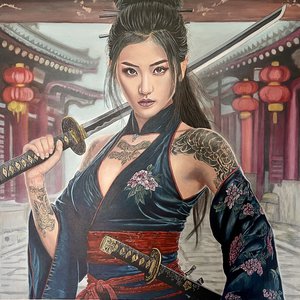 Девушка самурай