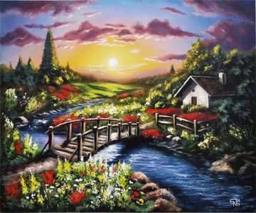 Мостик к дому