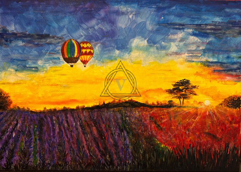 Воздушные шары на рассвете