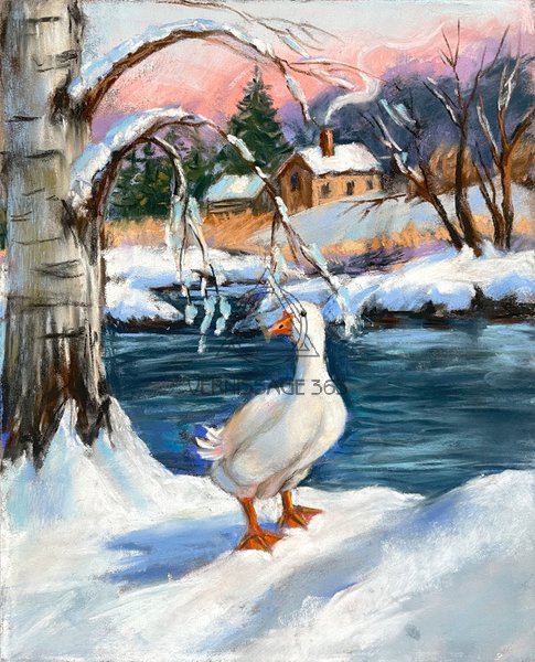 Деревенскиий пейзаж