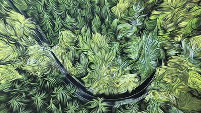 Картины интерьерная "Лесная улыбка"