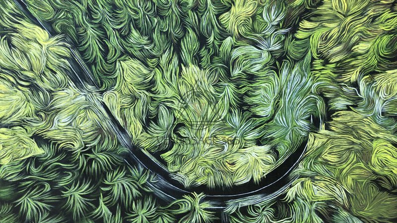 Картины интерьерная "Лесная улыбка"