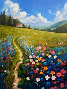 Цветочная тропинка