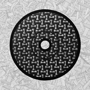 Ribs Графика с объемным орнаментом