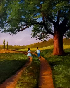 На прогулке