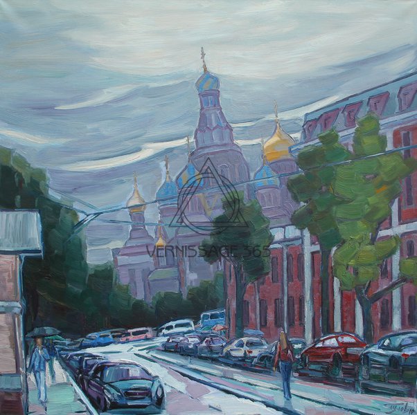 Хмурый день Санкт-Петербург
