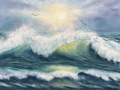 Дыхание утренней волны