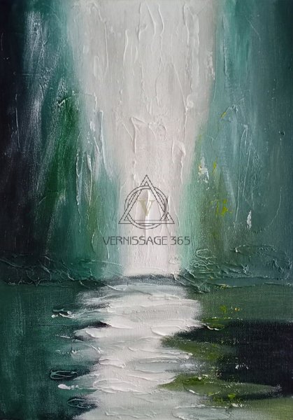 Лес. Поток света