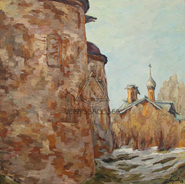 Воскресенская слобода. Март