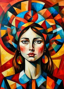 Девушка в тюрбане.