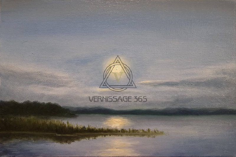 Ночь на Онежском озере