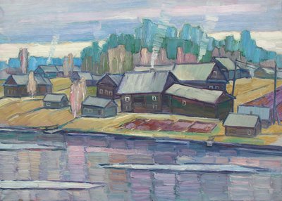 Карельская деревня. Нурмолицы