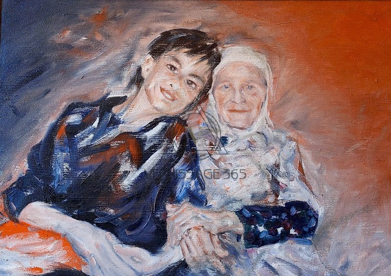 Наташа и баба Надя