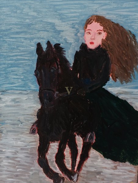 Девочка на коне