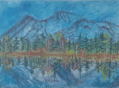 Хибины- горный массив в России. Центр Кольского полуострова. Мурманская область.