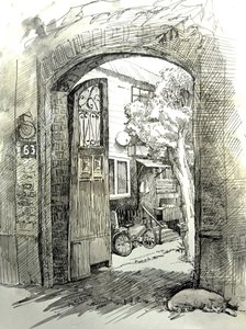 Сонный дворик