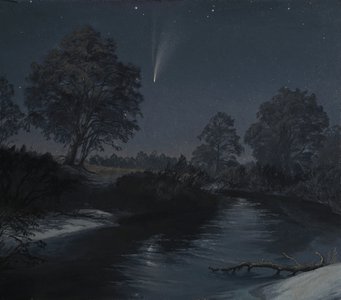 Комета над рекой